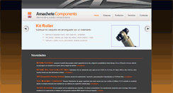 Desktop Screenshot of amachete.com